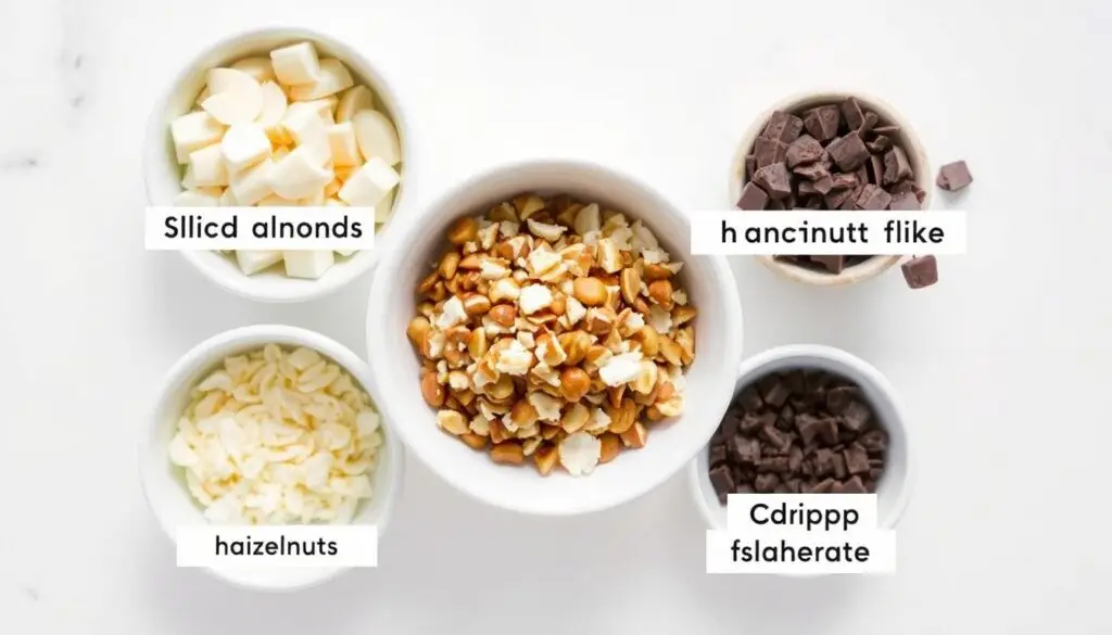 Alternatywne dodatki do bezy w przepisie na ciasto pani Walewska siostry Anastazji z orzechami