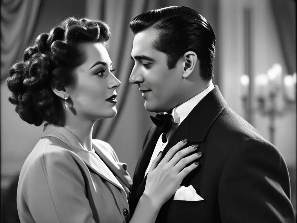 Amant kto to - przykład klasycznego amanta filmowego z lat 40.