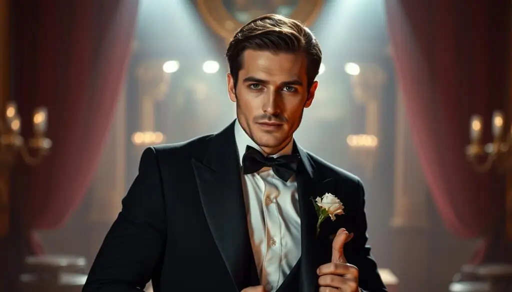 Cechy charakterystyczne amanta - elegancja, charyzma i romantyczny wygląd