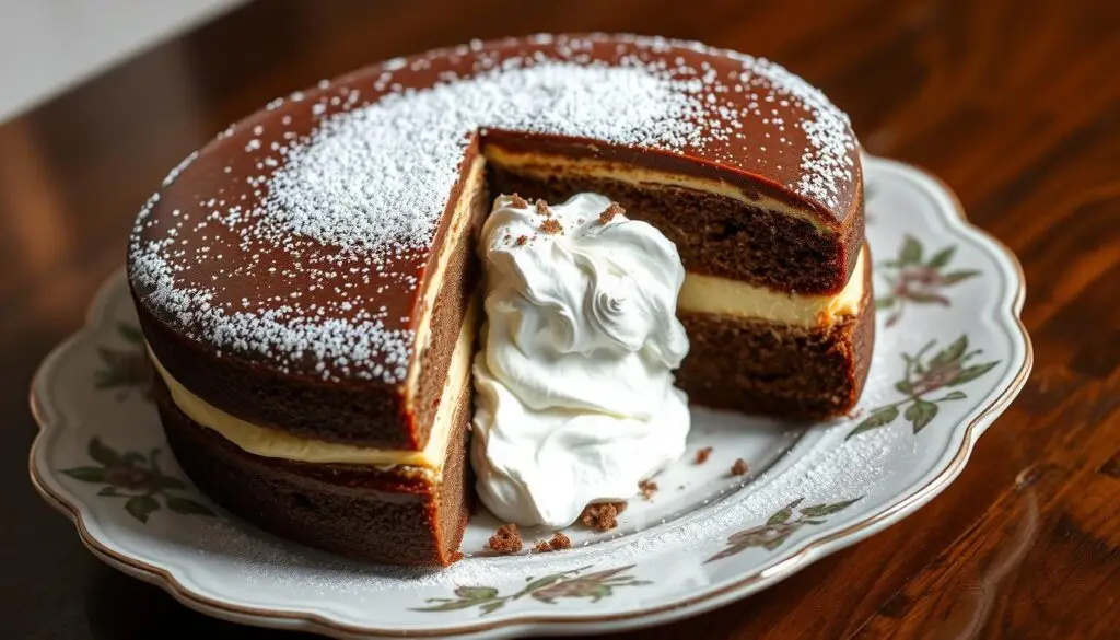 Gotowe ciasto harataniec siostry Anastazji po upieczeniu