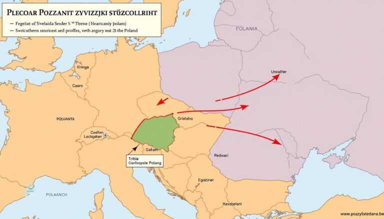 Mapa przedstawiająca migracje plemion słowiańskich na tereny dzisiejszej Polski, kto wymyślił język polski