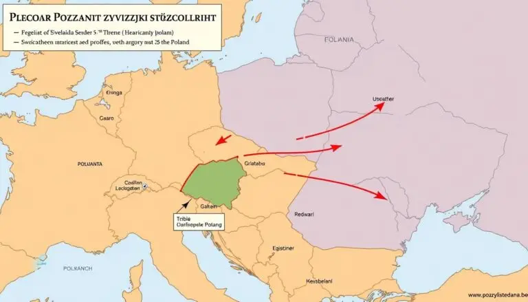 Mapa przedstawiająca migracje plemion słowiańskich na tereny dzisiejszej Polski, kto wymyślił język polski