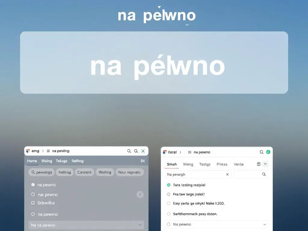 Narzędzia online do sprawdzania pisowni wyrażenia 'na pewno'