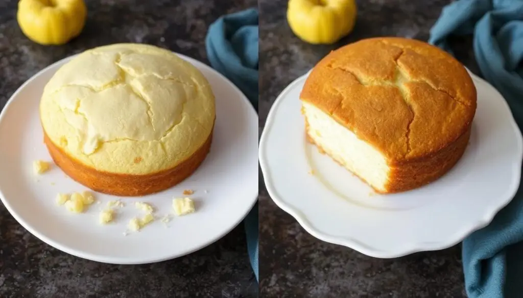 Opadnięty biszkopt - częsty błąd przy przygotowaniu ciasta Oczy Carycy