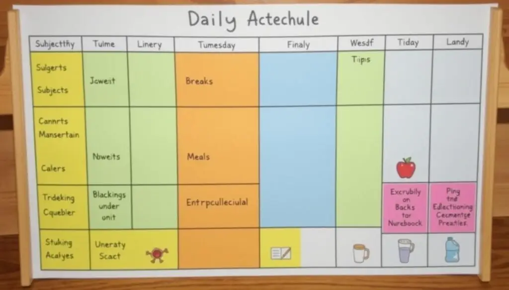 Plan dnia dla dziecka w edukacji domowej