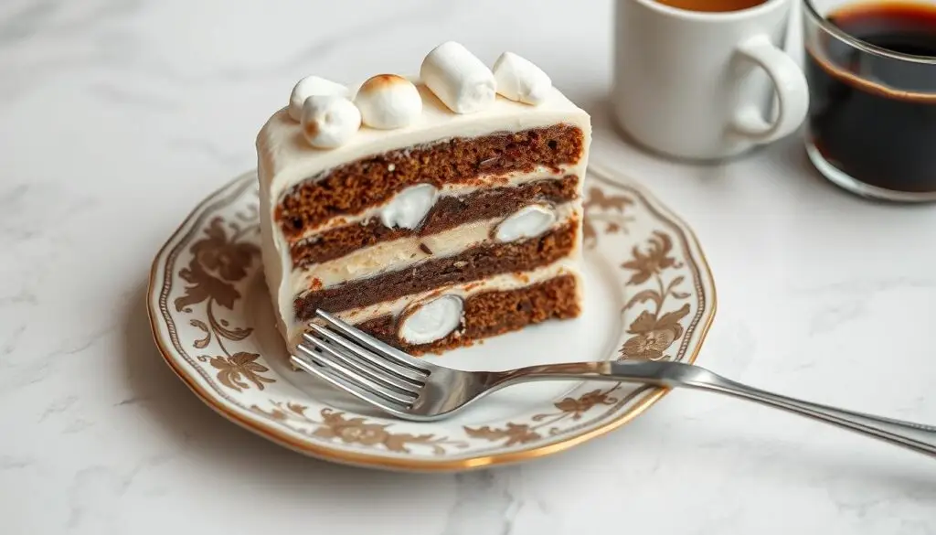 Podawanie ciasta z ptasim mleczkiem siostry Anastazji Podawanie ciasta z ptasim mleczkiem siostry Anastazji