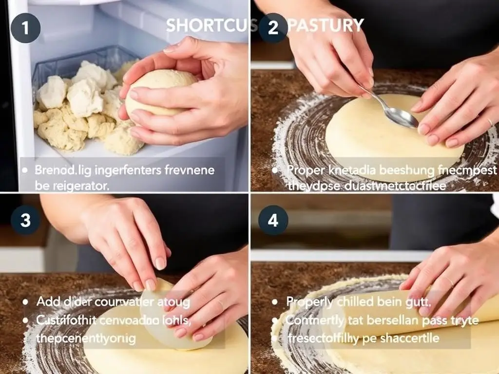 Porady dotyczące przygotowania ciasta kruchego do przepisu na ciasto pani Walewska siostry Anastazji z orzechami