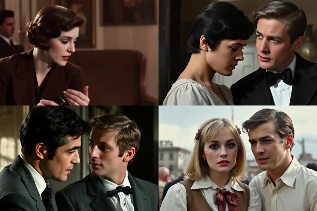 Porównanie klasycznych amantów filmowych z różnych epok kina