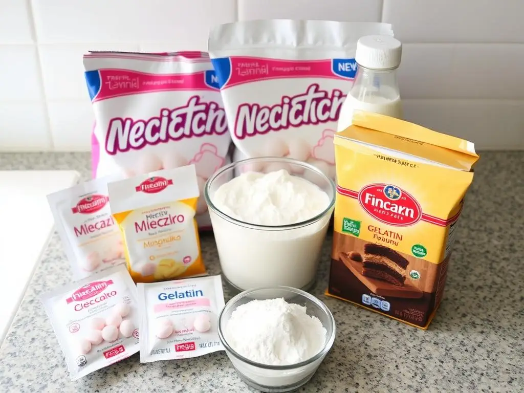 Pozostałe składniki do ciasta z ptasim mleczkiem siostry Anastazji Pozostałe składniki do ciasta z ptasim mleczkiem siostry Anastazji