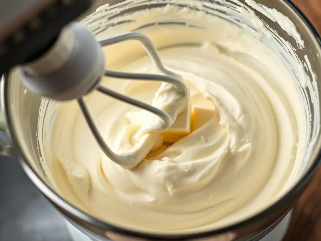 Przygotowanie kremowej masy serowej do ciasta harataniec