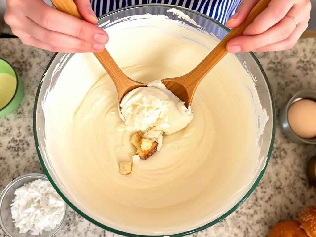 Przygotowanie kremu kajzerkowego do ciasta Łabędzi Puch