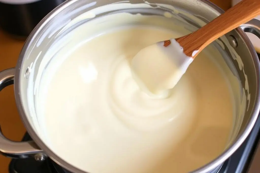 Przygotowanie masy grysikowej do ciasta siostry Anastazji