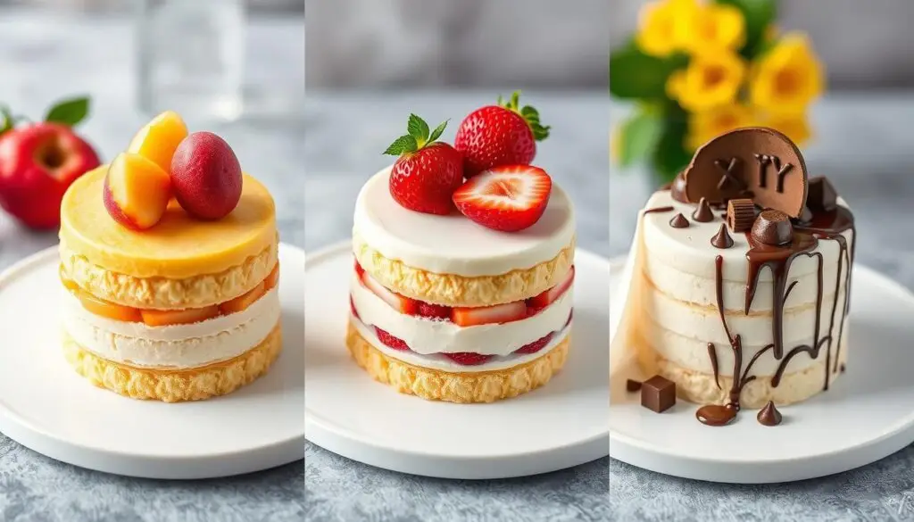 Różne warianty ciasta kora dębu siostry Anastazji z alternatywnymi składnikami