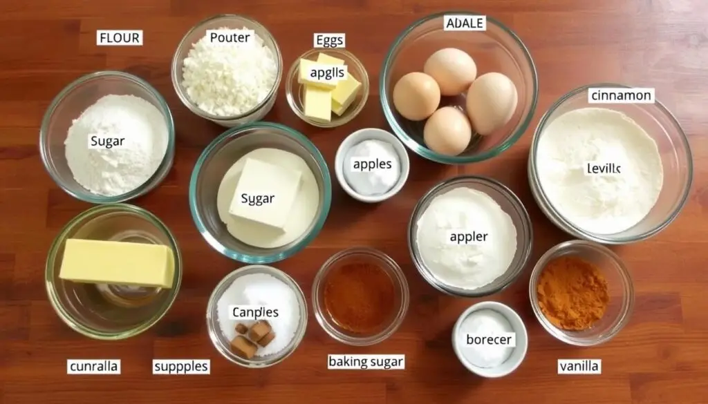 Składniki do przygotowania ciasta niebo w gębie siostry Anastazji