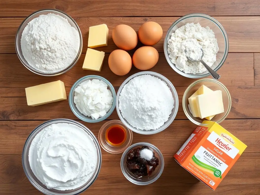 Składniki potrzebne do przygotowania ciasta harataniec siostry Anastazji