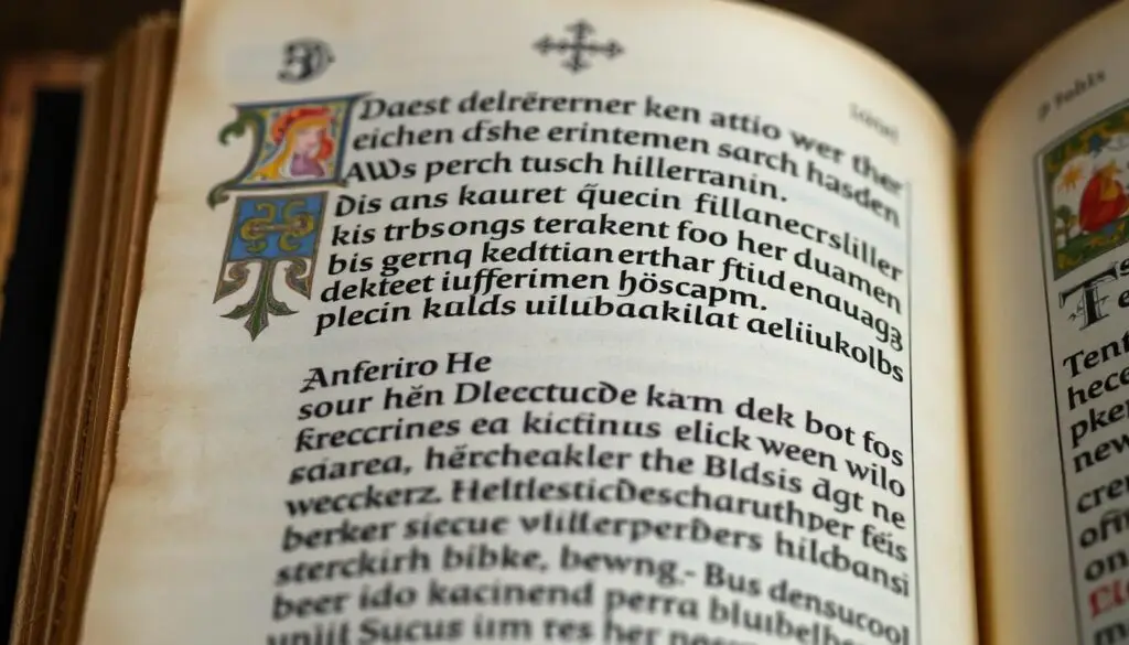 Strona z Biblii królowej Zofii, jednego z najważniejszych zabytków języka polskiego, kto wymyślił język polski