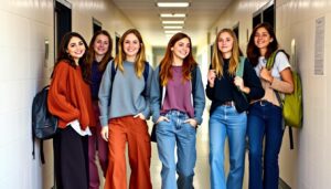 Stylówki dla nastolatek - aktualne trendy w modzie szkolnej 2024