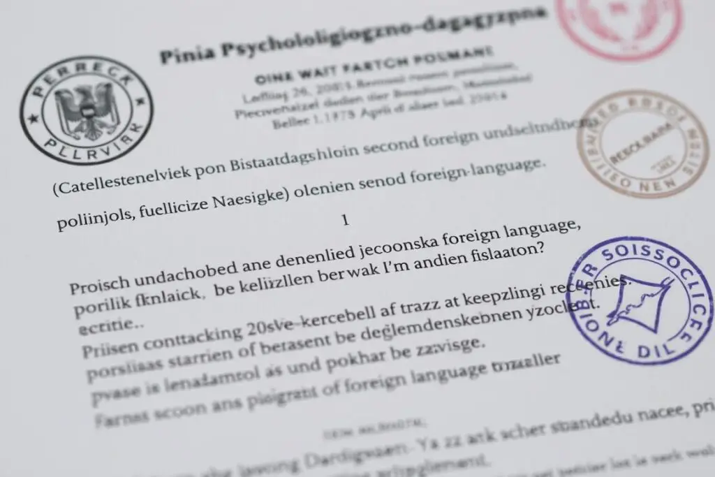 Dokument opinii z poradni psychologiczno-pedagogicznej dotyczący zwolnienia z drugiego języka obcego