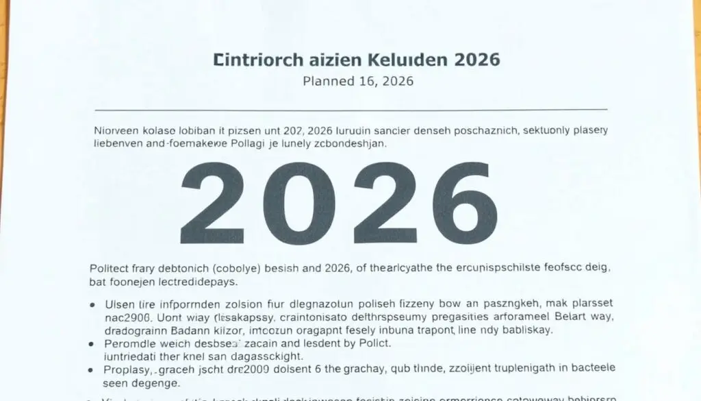 Dokument przedstawiający planowane zmiany w ortografii polskiej na rok 2026