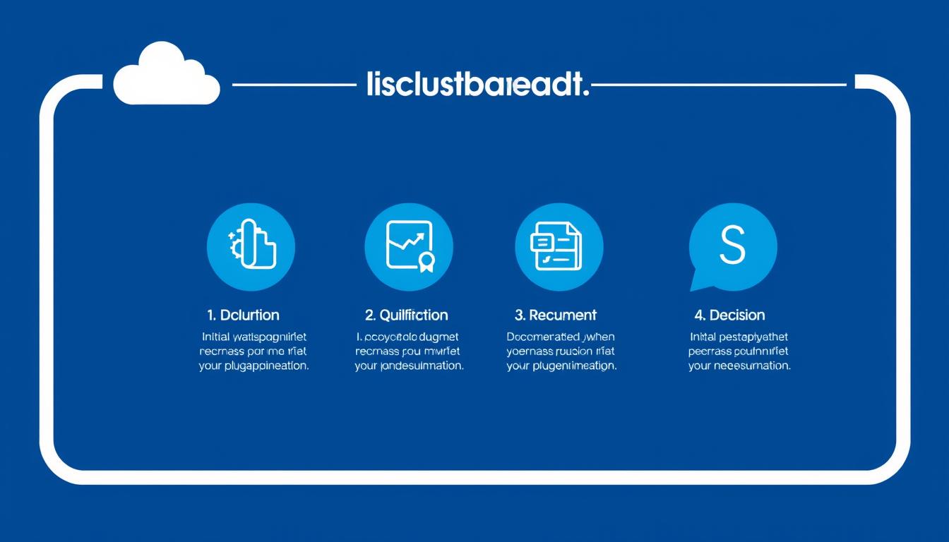 Proces rekrutacji do szkoły w chmurze - schemat głównych etapów