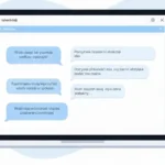 Ekran komputera z otwartym interfejsem ChatGPT i polskim tekstem w oknie czatu