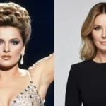 Edyta Górniak - polska piosenkarka w estradowym ujęciu z lat 90-tych i współczesnym portretem