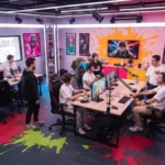 Zrzut ekranu z kanału YouTube Ekipy Friza z członkami grupy - Friz i zespół tworzący zawartość