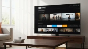 Logo HBO Max i interfejs główny serwisu streamingowego Max