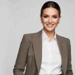Lara Gessler polska restauratorka i celebrytka w oficjalnym zdjęciu portretowym