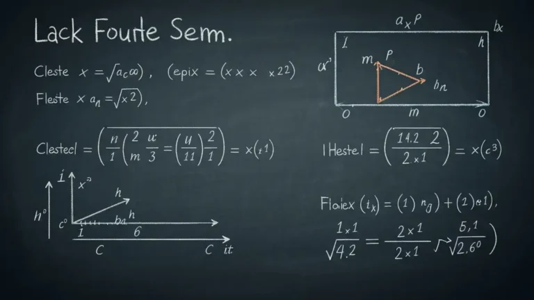 Trzy rodzaje średnich: arytmetyczna, ważona i geometryczna - wzory i symbole matematyczne na tablicy
